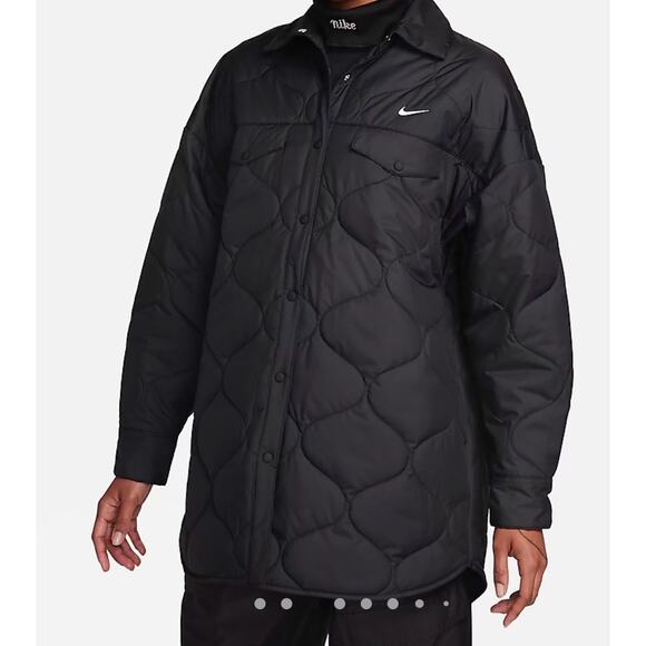Nike quilted Jacket sportswear Essential Small woman - Picture 2 of 7